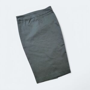 I Love Tyler Madison Green Midi Pencil Skirt Size XS